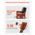 thumbnail image 4 of VEVOR 41 in Dreadnought Acoustic Guitar Beginner Bundle Gig Bag for Adult Sunburst, 4 of 9