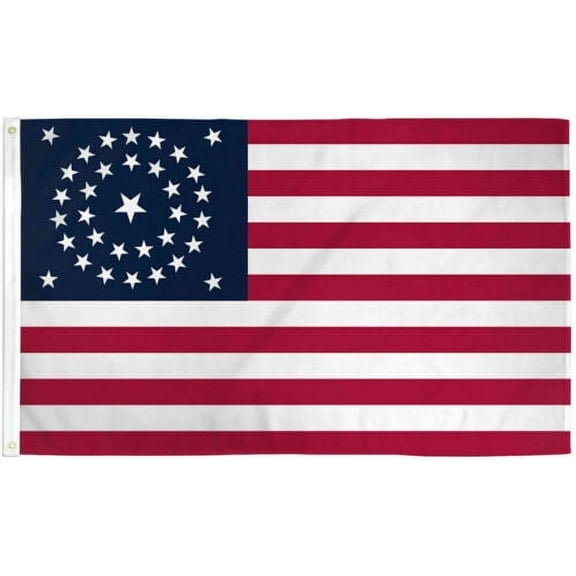 American 34 Star STARS Flag 3x5ft 34 Star US Flag Historical American Flag 100D