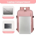 thumbnail image 3 of Travel Backpack for Women, 15.6 Inch Laptop Backpack with USB Charging Hole, College Bookbag, Large Capacity Black Computer Backpacks for Work, 3 of 8