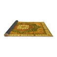thumbnail image 2 of Ahgly Company Indoor Rectangle Abstract Yellow Modern Area Rugs, 6' x 9', 2 of 4