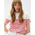 thumbnail image 4 of Embellished T-Shirt Short Sleeve Cotton, 4 of 6