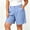 Light Blue, variant on OGLCCG Plus Size Cotton Linen Shorts for Women Wide Leg Work Golf Shorts with Pockets Outdoor Active Summer Shorts for Women,White