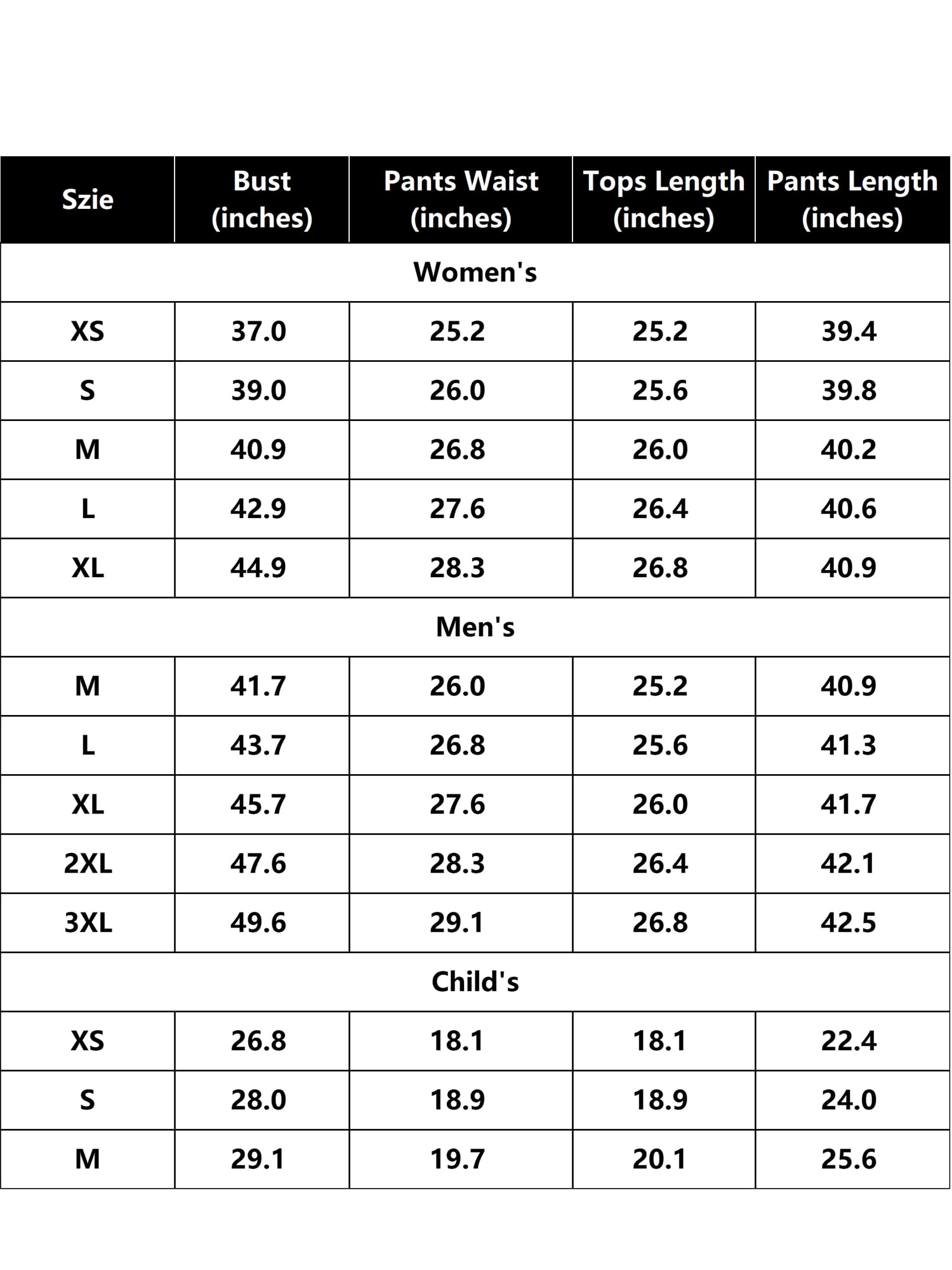 Unique Bargains Christmas Long Sleeve Tee with Pants Lounge Family Pajama Sets M Big Boys