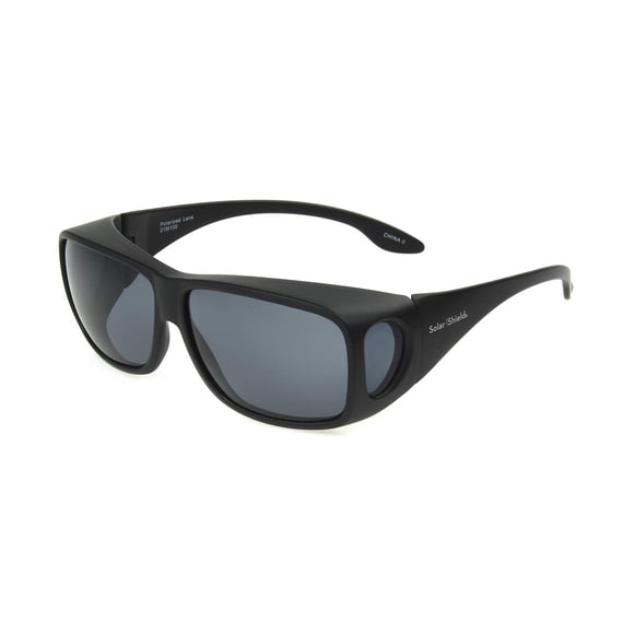 Lentes de Sol Unisex Dioptics Solar Shield Stone Negro Polarizados
