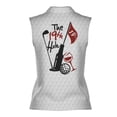 thumbnail image 3 of Custom Name Love Golf 19th Hole Women Sleeveless Polo XS-4XL, 3 of 5
