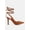 Tan, variant on Spiced Night Fantasy Heel Lace-Up Sandals