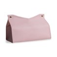 thumbnail image 3 of Forma V PU PUS TEJIDO BOLSA DE ALMACENAMIENTO Reutilizable Reutilizable Retendible Topo de gran capacidad Toalla Dispensador Contenedor Sala de estar Oficina Rosa Monstrate HA012046-01, 3 of 7