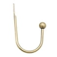 thumbnail image 2 of Huayishang Wall Hooks Curtain Alloy U Shaped Crystal Wall Hook Electro Galvanized Curtain Hook, Tools Clearance Sale, 2 of 4