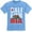 California Blue, variant on TeeStars - California Bear Republic Kids T-Shirt Large California Blue