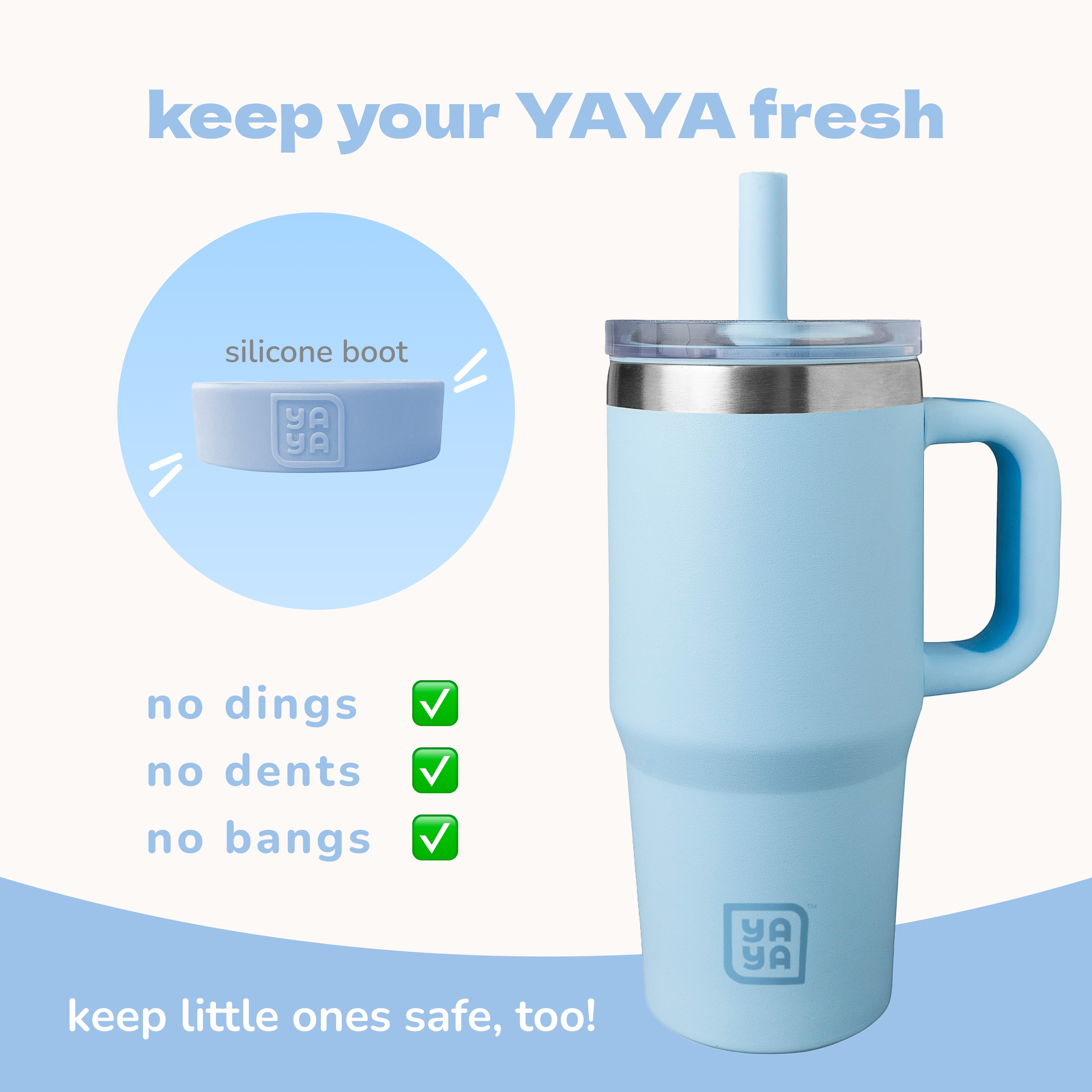 YAYA My First Travel Tumbler Replacement Accessories for Toddlers