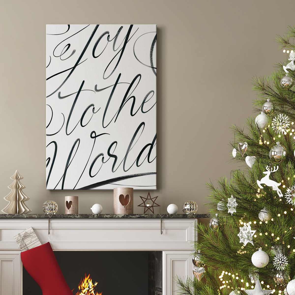 Joy To The World- Gallery Wrapped Canvas