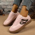 thumbnail image 6 of NOKIO Women's Retro Sneakers Fashion 𝖫a𝖼e Up Athlet𝗂c Shoes Casual Non-S𝗅ip Walking Shoes Lightweight Daily Walking Shoes for Back to College, 6 of 9