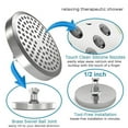 thumbnail image 2 of Ax Gear Pommeau de Douche Haute Pression 6 Pouces Chrome Pivotant Angle Réglable, 2 of 8