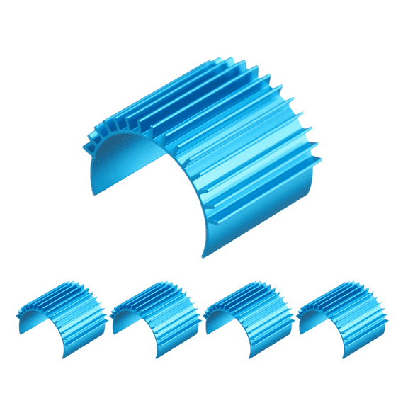Aluminum Motor Heat Sink 2838 2845 2850 370 380 Brushless Motor Heatsink for 1/18 1:16On/ -RC CAR