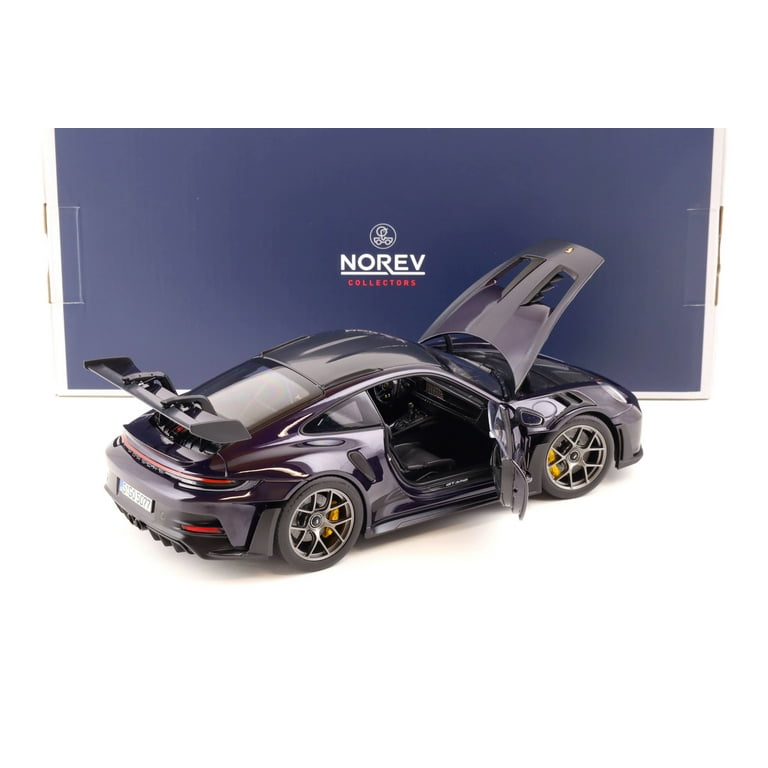 Norev Porsche 911 992 GT3 RS Weissach Pkg Viola Metallic 1:18 LIMITED - Walmart.com Norev Porsche 911 992 GT3 RS Weissach Pkg Viola Metallic 1:18 LIMITED - Walmart.com