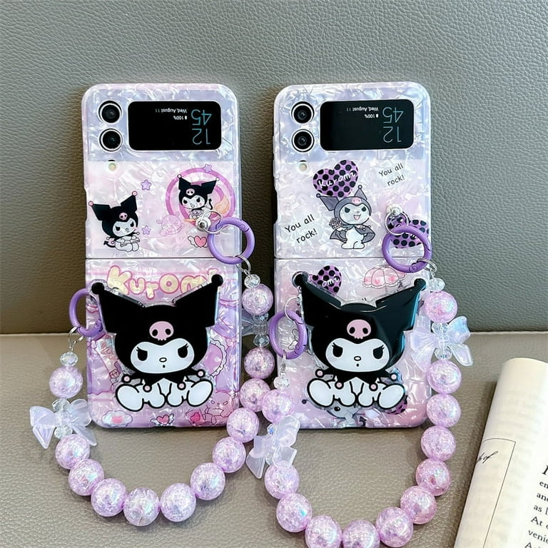 2024 Sanrio Kawaii Kuromi Case For Samsung Galaxy Z Flip 5 2024 Sanrio Kawaii Kuromi Case For Samsung Galaxy Z Flip 5