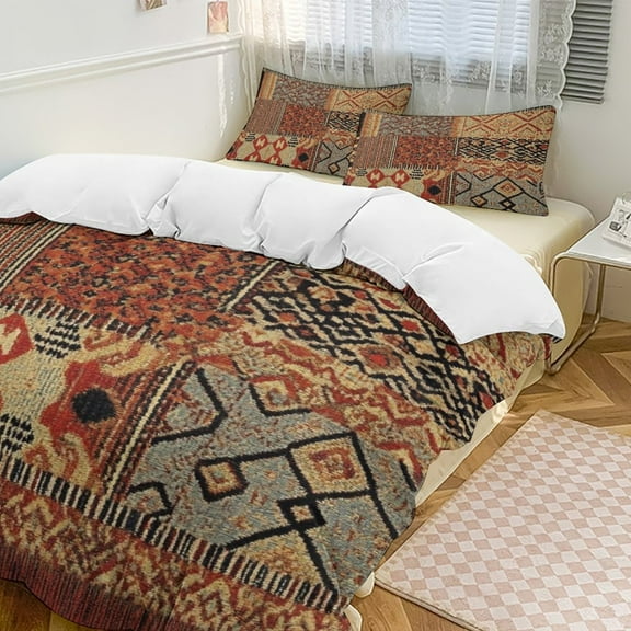 Bohemia Set Duvet Cover Bedding Set Duvet Cover Polyester Quilt Cover for Twin Size
