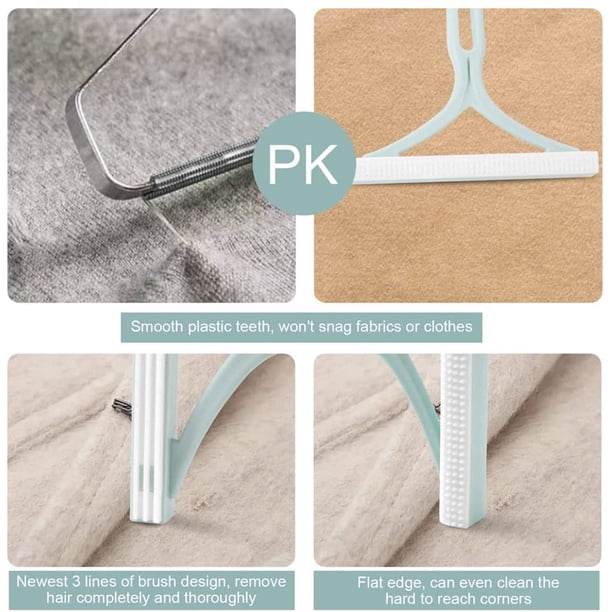 Afeitadora antipilling de 3 piezas, afeitadora de cepillo manual, eliminador de pelusas portátil, eliminador de pelusas