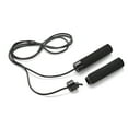 thumbnail image 2 of Athletic Works Weighted Jump Rope, Adjustable up to 9 ft, Black, 2 of 6