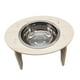 thumbnail image 1 of Tazón de madera para cachorros y gatos, soporte para comida, tazón extraíble, multipropósito, antideslizante, suministros para mascotas, plato Cuenco individual Salvador Dali Comedero para gatos, 1 of 10