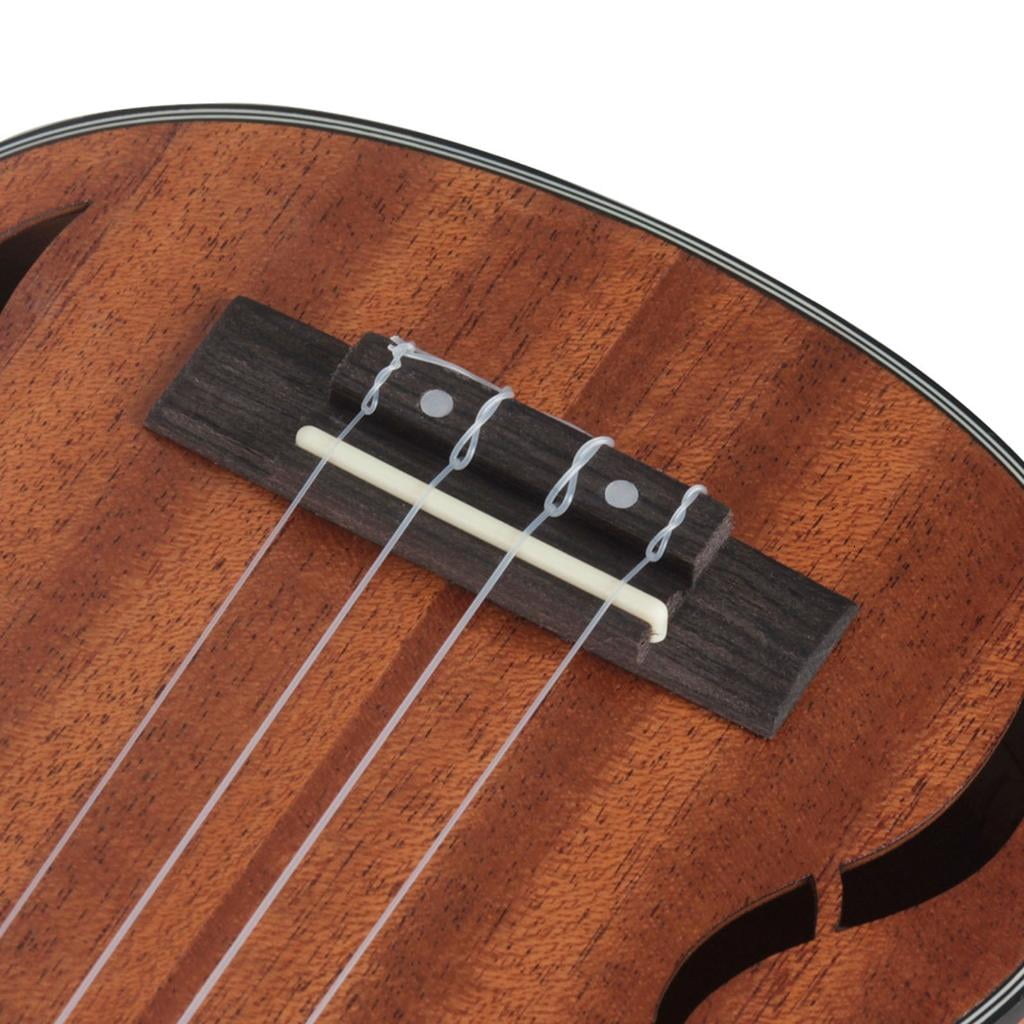 hejhncii 21 Inch Wood Ukulele Guitar Soprano 4 Strings Musical Instruments Educational
