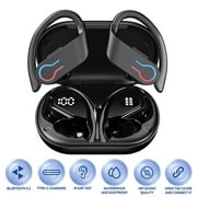Wireless Bluetooth TWS Earphones, Bluetooth 5.3 Earbuds Waterproof TWS Headphones with Dual Led Digital Display for Sports