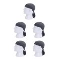 thumbnail image 3 of Toystoory Montar diadema escalada gorra bufanda invierno verano cabeza envoltura Beanie hombres mujeres a prueba de sudor transpirable sombreros Negro, 3 of 4
