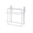thumbnail image 3 of CAROOTU Double Layer Kitchen Storage Rack Chopping Board Hanging Shelves Towel Holder Rack, 3 of 7