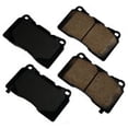 thumbnail image 2 of Disc Brake Pad Set Fits select: 2017-2018 HONDA CIVIC, 2009-2014 SUBARU IMPREZA, 2 of 2