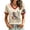 Beige #021, variant on Women's 9.11 Never Forget Printed V-Neck T Shirts Patriotic American Flag 2001-2026 25Th Anniversary Honor Tops, 2XL