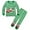 D-Green50, variant on Pyjama Boys Girls Christmas Pajama Set Long Sleeve O-Neck Cute Santa Claus Print Outfit Soft Comfy Sleepwear For Kids Toddler Leisure Pyjamas