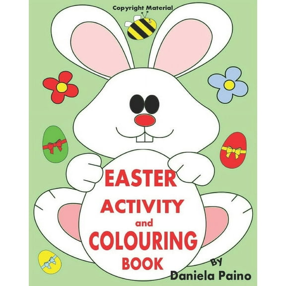 Easter Activity and Colouring Book: Easter Book, (Paperback)