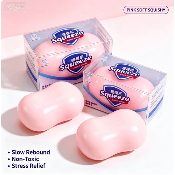Crunchy Soap Squishy ASMR Toy, Slow Rebound Portable Sensory,Party Favor Gift, Stress-Relieving Toys,Squeeze Toys
