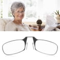 thumbnail image 4 of Gafas de presbicia de lectura con clip de nariz grande, ligeras, ultrafinas, unisex, 1,0-3,0, tamaño Mini 1,5, 4 of 5
