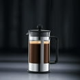 thumbnail image 5 of BODUM 34 oz Kenya French Press Coffee Maker, Stainless Steel, New, 5 of 7