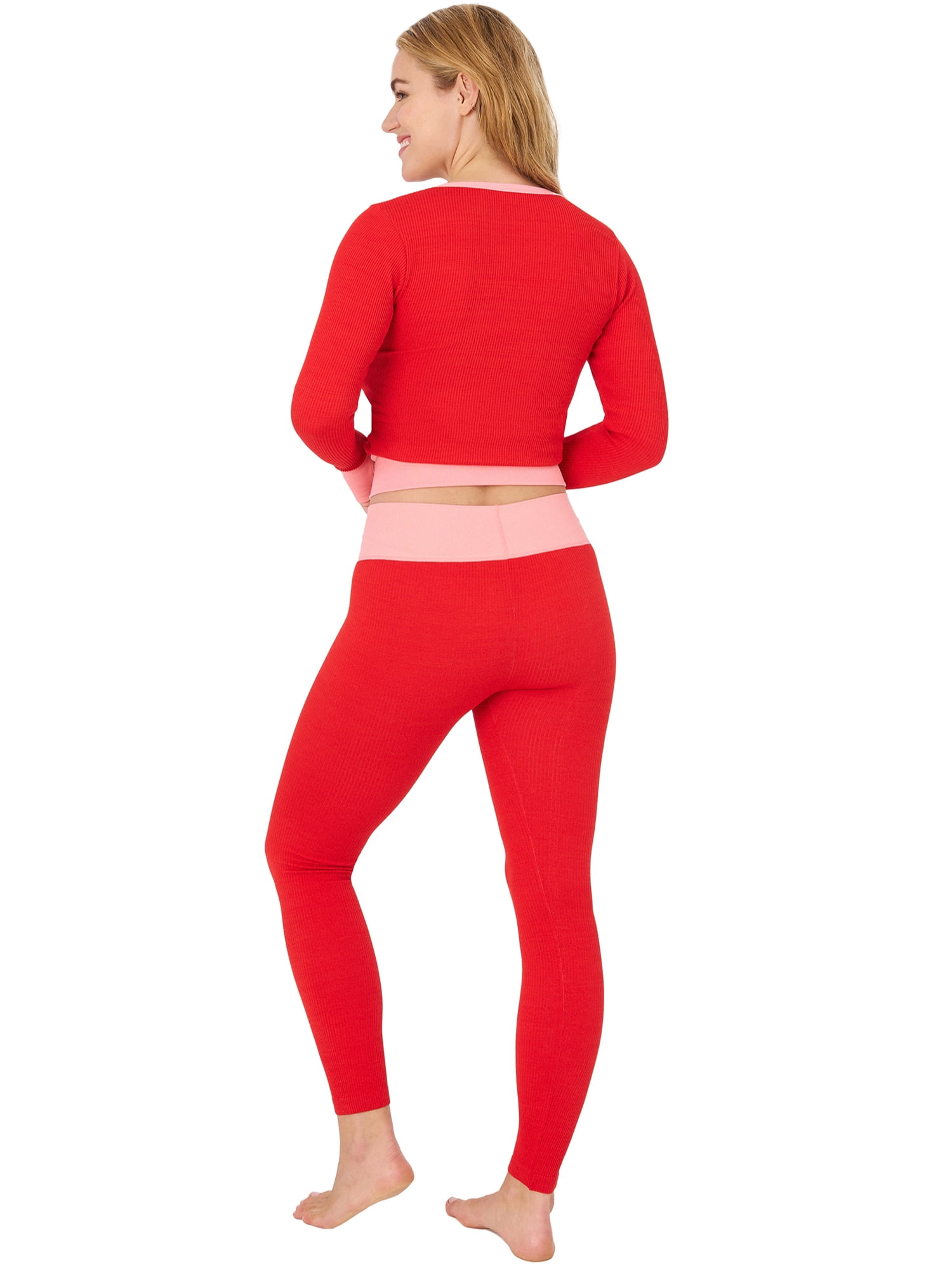 Bonds Women's Comfy Seamless Crop - Red - Size XXL, BIG W