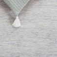 thumbnail image 6 of SAFAVIEH Ebony Ladonna Bordered Area Rug, Gray/Ivory, 6' x 6' Square, 6 of 10