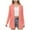 *Watermelon Red, variant on Womens Lightweight Long Sleeve Cardigans with Pockets ,Fashion Soft Open Front Sweater Watermelon Red,Womens Plus XL