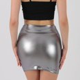 thumbnail image 4 of Skirts for Women Summer Night Club Pure Desire Style Color Bag Hip Skirt Bags for Women, 4 of 8