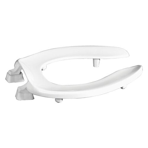 Centoco HL500STSCC001 Elongated 2" Raised Plastic Toilet Seat, Open