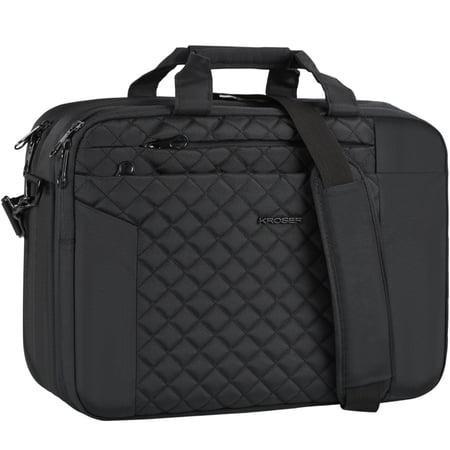 KROSER 17  Waterproof Nylon Laptop Messenger Bag  Black price history on PriceWatchPro