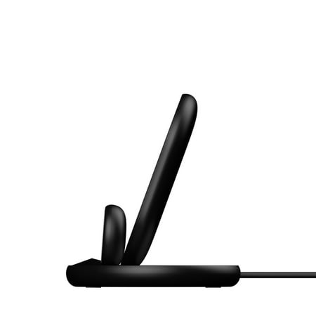 Belkin - 3-in-1 Wireless Charger - Fast Charging Stand for iPhone, Watch & AirPods - Qi-Certified Charger - Case Compatible - Black