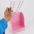 thumbnail image 1 of VONKY Small Animal Hanging Hay Rack Rabbit Feeder Stand for Herbivore Pink, 1 of 9