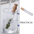 OUNONA Home Tea Filter with Glass and Wooden Design, Practical and Safe ...