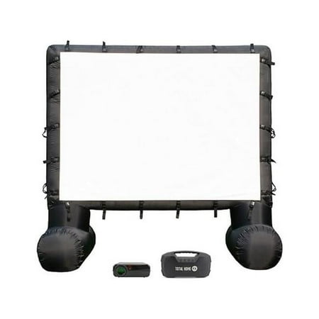 UPC: 0889299880834 | Total HomeFX 1500 Outdoor Theatre Kit with 108 inch Screen and Speaker
