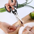 thumbnail image 3 of Tijeras de cocina multifunción Cuchillos de hueso de pollo de espesor fuerte Tijeras de acero inoxidable para uso doméstico Cuchillos especiales para huesos Cuchillos para asar carne JM, 3 of 5
