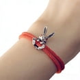 thumbnail image 4 of Pulsera de Conejito para Pascua: Pulsera de Punto Ajustable con Dije de Conejo para Niños, Regalo de Joyería de Primavera para Niñas y Niños., 4 of 7