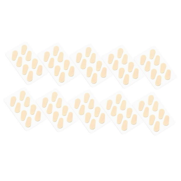 40 pares de almohadillas nasales para gafas de sol y gafas graduadas, suaves y acolchadas, de 1 mm de grosor. Piel de lágrima