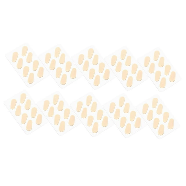 40 pares de almohadillas nasales para gafas, suaves y cómodas, antiarañazos. Piel de lágrima