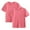 Pink, variant on ATOGUTA 2 Pack Boys Girls Short Sleeve Shirts Soft Crewneck Short-Sleeve T-Shirts Basic Tees White, Size 2T-12